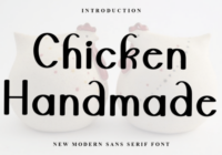 Chicken Handmade Font - Featured Image