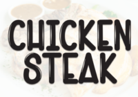 Chicken Steak Font Font - Featured Image