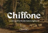 Chiffone Font - Featured Image