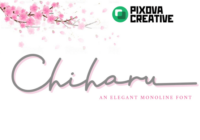 Chiharu Font - Featured Image