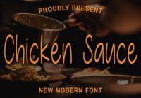 Chiken Sauce Font - Featured Image
