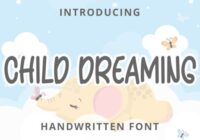 Child Dreaming Font - Featured Image