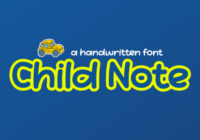 Child Note Font - Featured Image