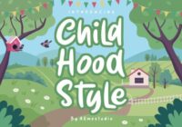 Childhood Style Font - Featured Image