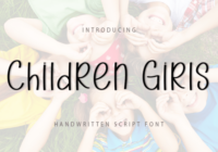 Children Girls Font - Featured Image