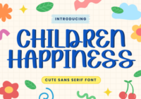 Children Happiness Font - Featured Image