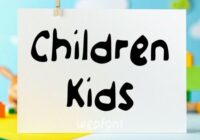 Children Kids Font - Featured Image