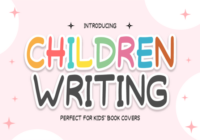 Children Writing Font - Featured Image