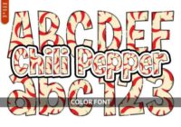 Chili Pepper Font - Featured Image