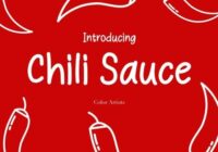 Chili Sauce Font - Featured Image