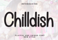 Chilldish Font - Featured Image