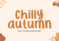 Chilly Autumn Font - Featured Image