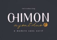 Chimon Font Duo Font - Featured Image