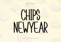 Chips Newyear Font - Featured Image