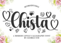 Chista Font - Featured Image