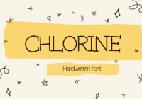 Chlorine Font - Featured Image