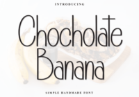 Chocholate Banana Font - Featured Image