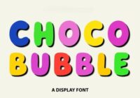 Choco Bubble Font - Featured Image