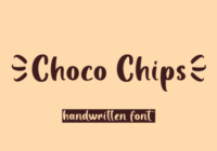 Choco Chips Font - Featured Image