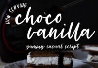 Choco Vanilla Font - Featured Image