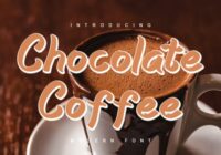 Chocolate Coffee Font - Featured Image