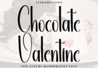 Chocolate Valentine Font - Featured Image