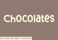 Chocolates Font - Featured Image