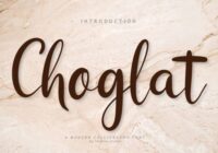 Choglat Font - Featured Image