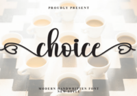 Choice Font - Featured Image