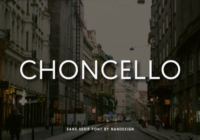 Choncello Font - Featured Image