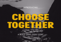Choose Together Font - Featured Image