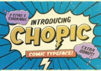 Chopic Font - Featured Image