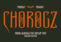 Chorocz Font - Featured Image