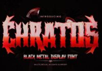 Chratos Font - Featured Image