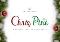 Chris Pine Font - Featured Image