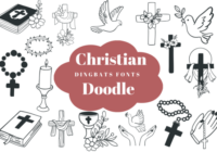 Christian Doodle Font - Featured Image
