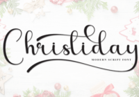 Christiday Font - Featured Image