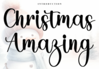 Christmas Amazing Font - Featured Image