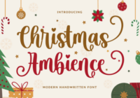 Christmas Ambience Font - Featured Image
