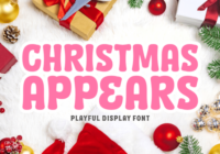 Christmas Appears Font - Featured Image