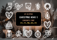 Christmas Boho 2 Font - Featured Image