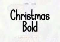Christmas Bold Font - Featured Image