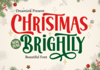 Christmas Brightly Font - Featured Image