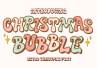 Christmas Bubble Font - Featured Image