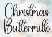 Christmas Buttermilk Font - Featured Image
