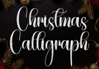 Christmas Calligraph Font - Featured Image