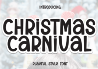 Christmas Carnival Font - Featured Image