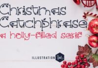 Christmas Catchphrase Font - Featured Image