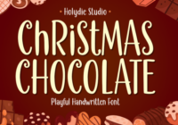 Christmas Chocolate Font - Featured Image