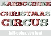 Christmas Circus Font - Featured Image